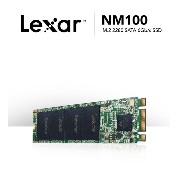 Lexar® NM100 M.2 2280 SATA III (6Gb/s) SSD