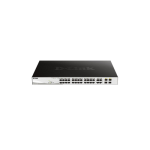 D-Link DGS-F1210-26PS 24 port Managed Gigabit Switch with 24 10/100/1000 Mbps PoE ports