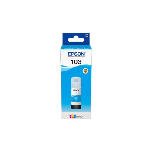 EPSON 103 Cyan Ink Bottle –65ml-(C13T00S24A)