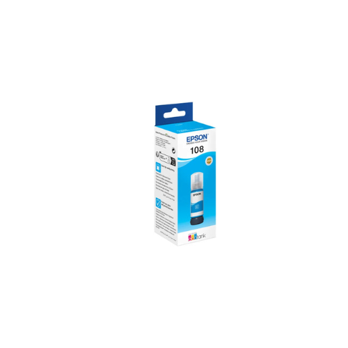 EPSON 108 Cyan Ink Bottle –70ml-(C13T09C24A)