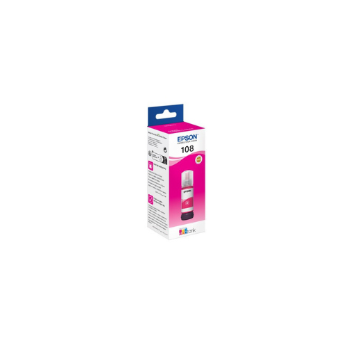 EPSON 108 Magenta Ink Bottle –70ml-(C13T09C34A)