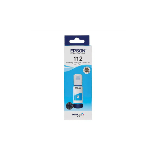 EPSON 112 Cyan Ink Bottle –70ml -(C13T06C24A)