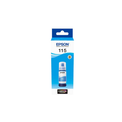 Epson 115 Cyan Ink Bottle –70ml(C13T07D24A)