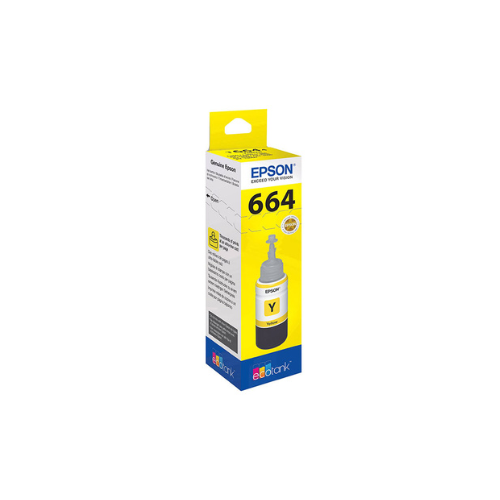 Epson T6644 Yellow Ink Bottle –70ml-(C13T66444A)