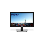 Lenovo D19-10 18.5" HD Monitor-Connectivity : 1 VGA, 1 HDMI 1.4 - 61E0KCT6EU