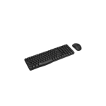 Rapoo X1800s Mouse & Keyboard Combo Wireless Multimedia Optical, Black