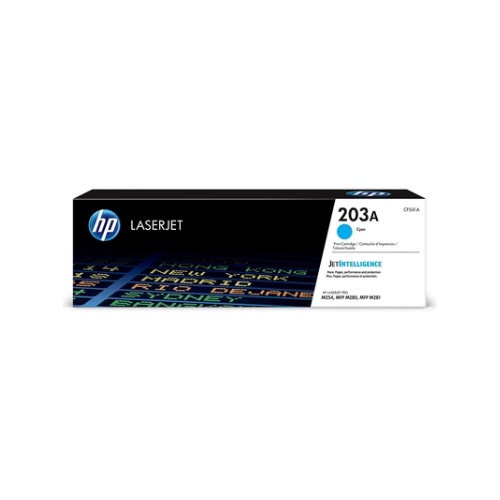 HP 203A Cyan Original LaserJet Toner Cartridge - CF541A