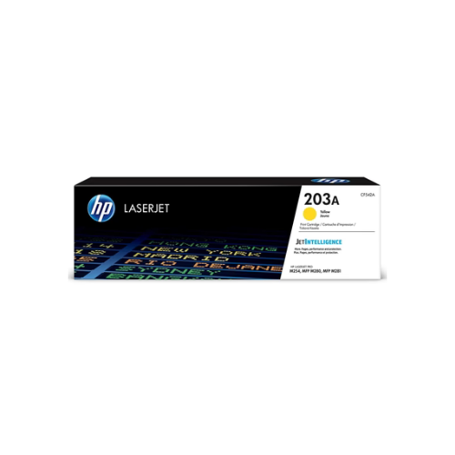 HP 203A Yellow Original LaserJet Toner Cartridge - CF542A