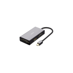 UGREEN Mini DisplayPort to HDMI/VGA/DVI Converter (Black) - MD114