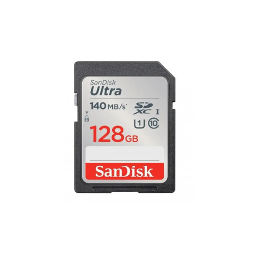 SanDisk Ultra 128GB SDXC Class 10 UHS-I Card Speed Up to 140MB/s