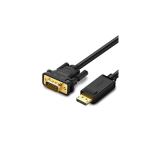 UGREEN DisplayPort Male to VGA Male Cable 1.5m (Black) - DP105
