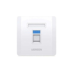 UGREEN Single-Port Wall Plate White - NW144