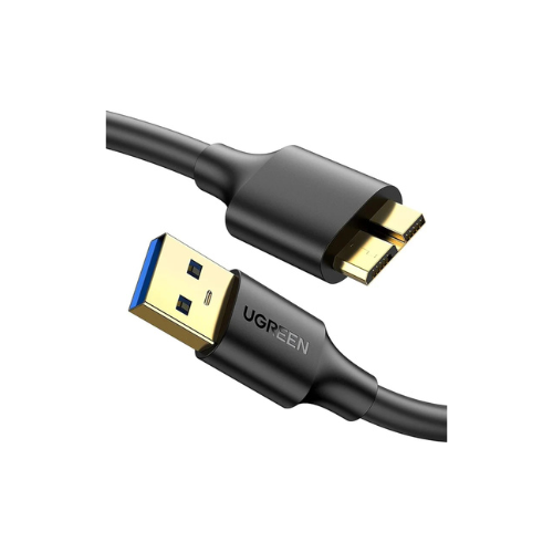 UGREEN USB-A 3.0 to Micro USB 3.0 Male Cable 1m Black – US130