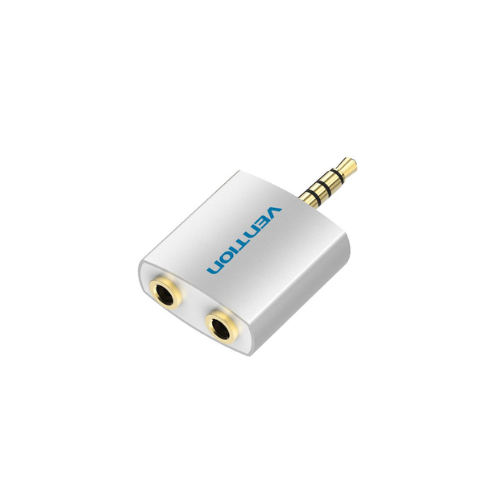 Vention 4 Pole 3.5mm Male to 2*3.5MM Female Converter – VEN-BDAW0