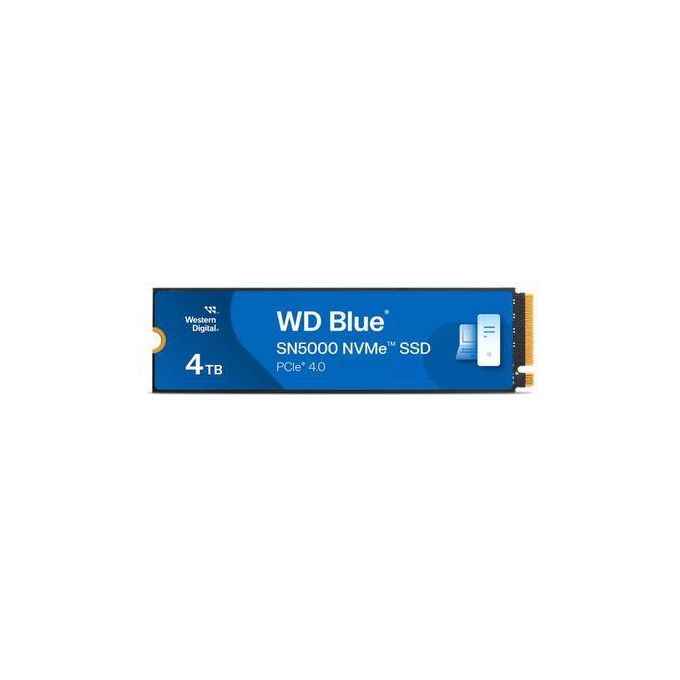 WD Blue 4TB SN5000 NVMe SSD Gen4 PCIe M.2 2280 Up to 5500MB/s