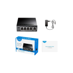 CUDY 5-PORT Gigabit metal switch 8 x 10/100/1000Mbps RJ45 ports