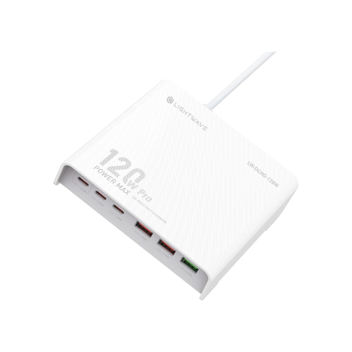 Light Wave LW-DCHG-120W Universal Desktop Charger 120W