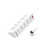 Lightwave LW-EXT-106U 2 M Surge Protection Extension Socket