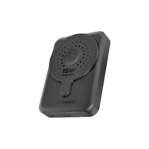 Promate PowerMag-Duo 10000mAh MagSafe & Apple Watch Wireless Charging Power Bank