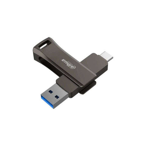 Dahua 64 GB Dual Drive USB3.2 Gen1 Gray metal case, Type A & Type C