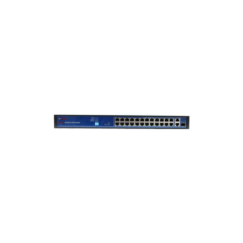 CP Plus 24 Port AI PoE Switch (CP-ANW-HP24G2F1-25)
