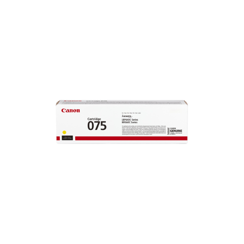 Canon 075 Yellow Toner Cartridge