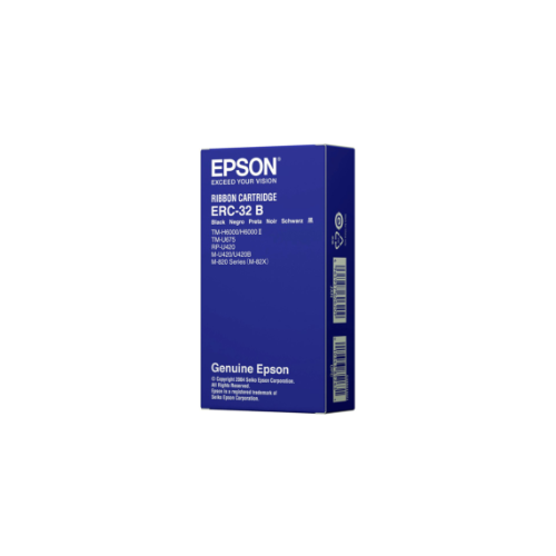 Epson ERC 32B Black Ribbon Cartridge (C43S015371)