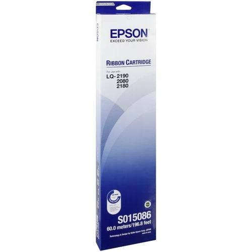 Epson SIDM Black Ribbon Cartridge LQ-2180/2190 (C13S015086BA)