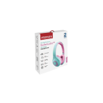 Promate Coddy Hi-Definition SafeAudio™ Wireless Headphone (Bubble Gum)