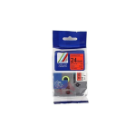 Brother TZ2-451 24mm x 8m Black on Red label tape