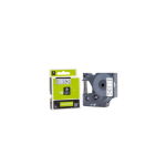 Dymo 45013 Compatible 12mm Black on White Label Tape