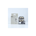 Epson SS-12KW 12mm 8m Black on white Tape