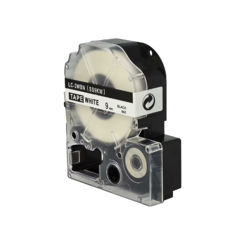 Epson SS-9KW 9mm x 8m Black on white Tape