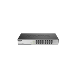 D-Link DES-1016D 16-Port Unmanaged Desktop Switch – Gigabit Ethernet Network Hub for Home & Office