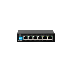 D-Link DGS-F1006P-E 6-Port 250m PoE+ Gigabit Switch – 4 PoE & 2 Uplink Ports