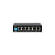 D-Link DGS-F1006P-E 6-Port 250m PoE+ Gigabit Switch – 4 PoE & 2 Uplink Ports