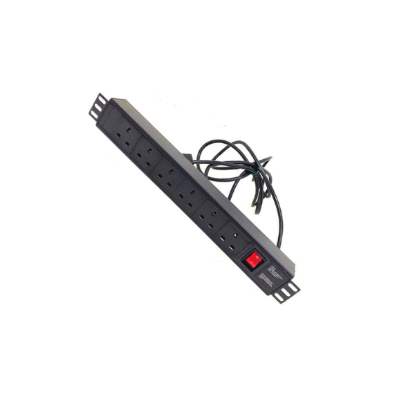 MTN 6-way Uk plug PDU Black