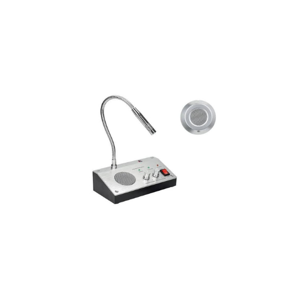 RL-9908 Two-Way Window Intercom System for Counter